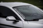 Ford Mustang GT Silver on Vossen Wheels (CV3R) 2017 года